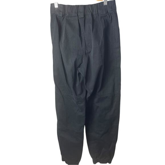 TNA (Aritzia) High Rise Cotton Joggers, Black, Side Pockets, Elastic Waist, S - Picture 3 of 7